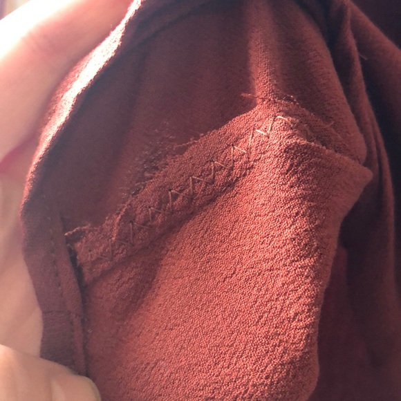 NWOT lace bell sleeve boho top - Picture 6 of 8